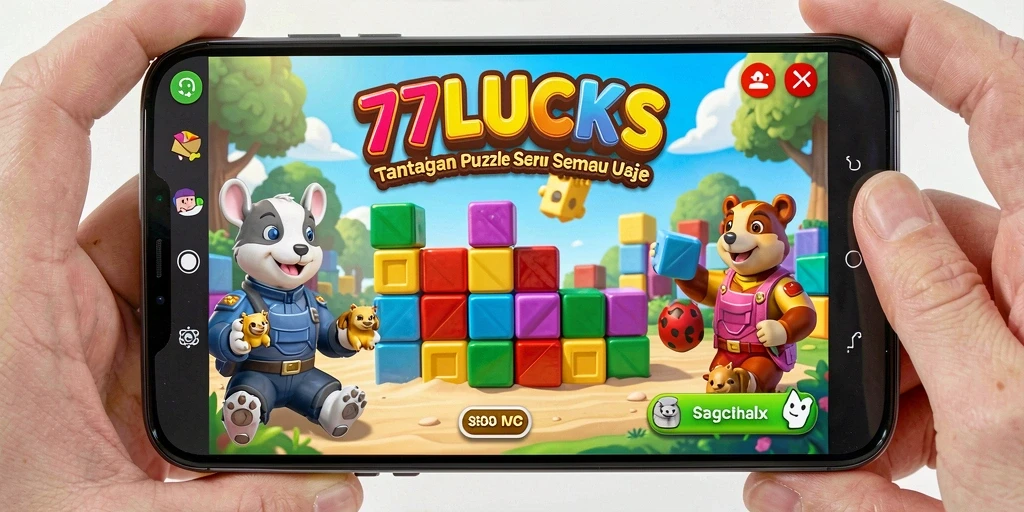 Gameplay <strong>77LUCKS</strong> yang menantang dan seru terlihat dalam aksi.