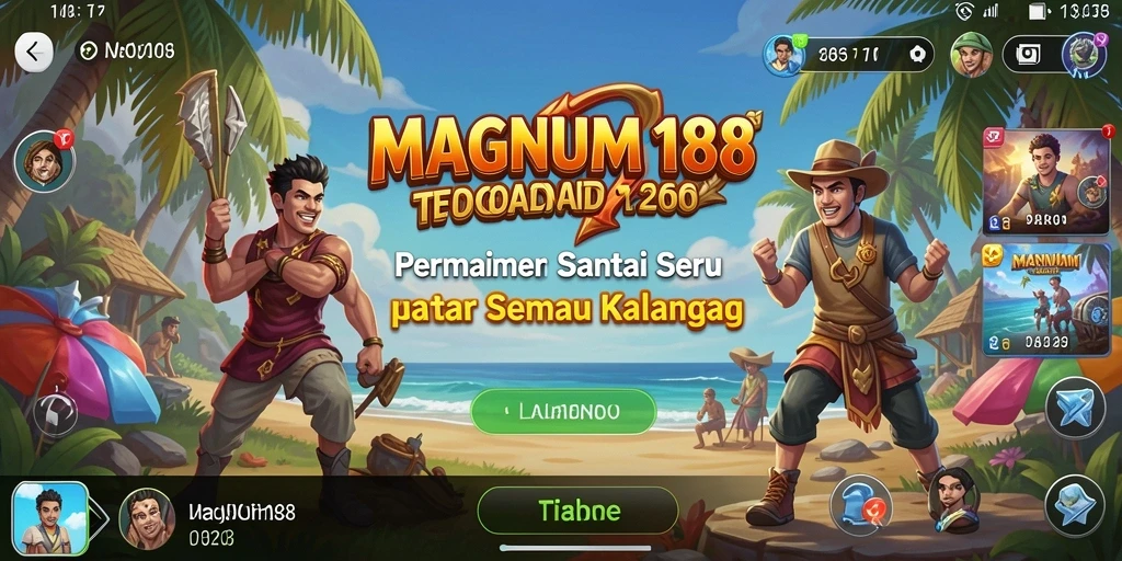 Tampilan gameplay MAGNUM188 yang mengasyikkan dan penuh warna.