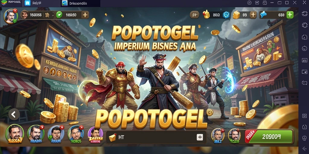 Tampilan gameplay <strong>POPOTOGEL</strong> yang menarik dan interaktif.