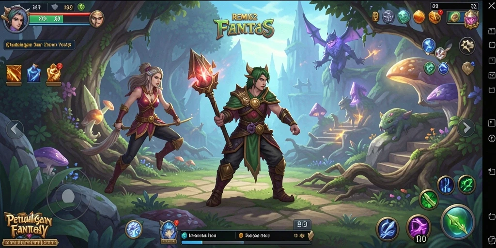 Tampilan gameplay REMI62 yang menarik dalam petualangan seru.