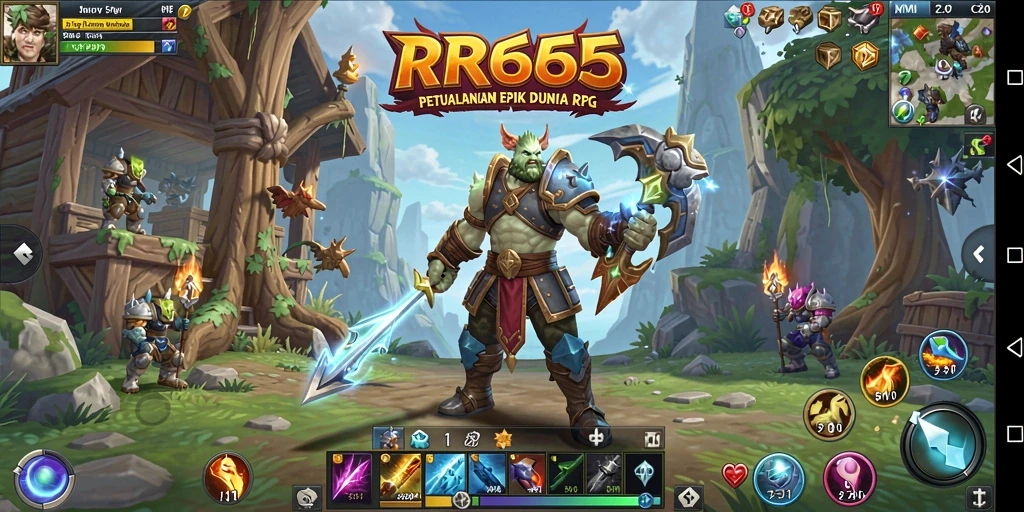 Gameplay seru dari RR666 dengan grafis yang menawan.