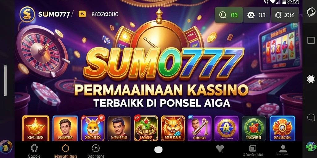 Tampilan nyata gameplay SUMO777 yang mendebarkan.