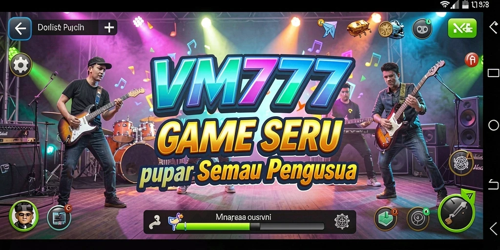 Menampilkan gameplay menarik dan interaktif dari VM777.